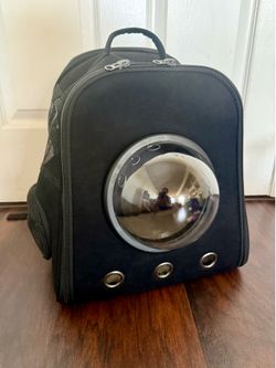 Backpack Cat Carrier - Black - Boots & Barkley
