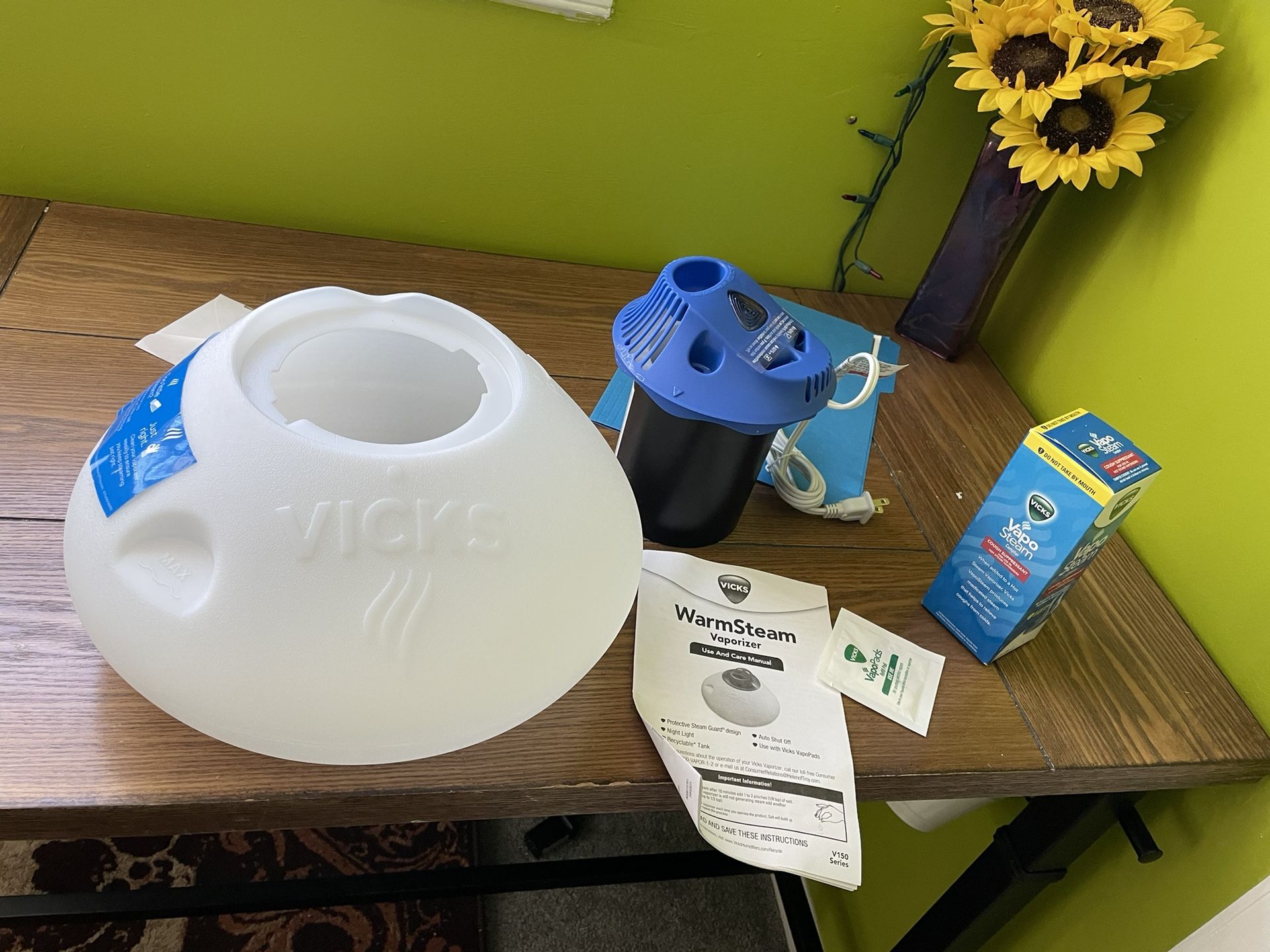 Vapor Warm Steamer