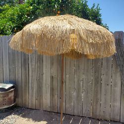 Mainstays 6ft Tiki Beach Umbrella (2)
