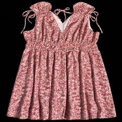 New Womenās Floral Dress, 4X