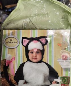 Infant Kitty cat Halloween costume 12/18 months at 18/2T.
