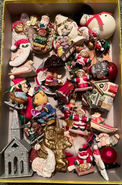 Variety Vintage Christmas Ornaments