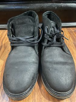 Andrew Marc Black Chukka Boots Size 9