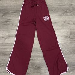 That’s So Fetch Beckham Track Pants With Pink Trim Women’s Size Extra Small