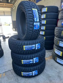 275/65/18 new set of RT tires installed