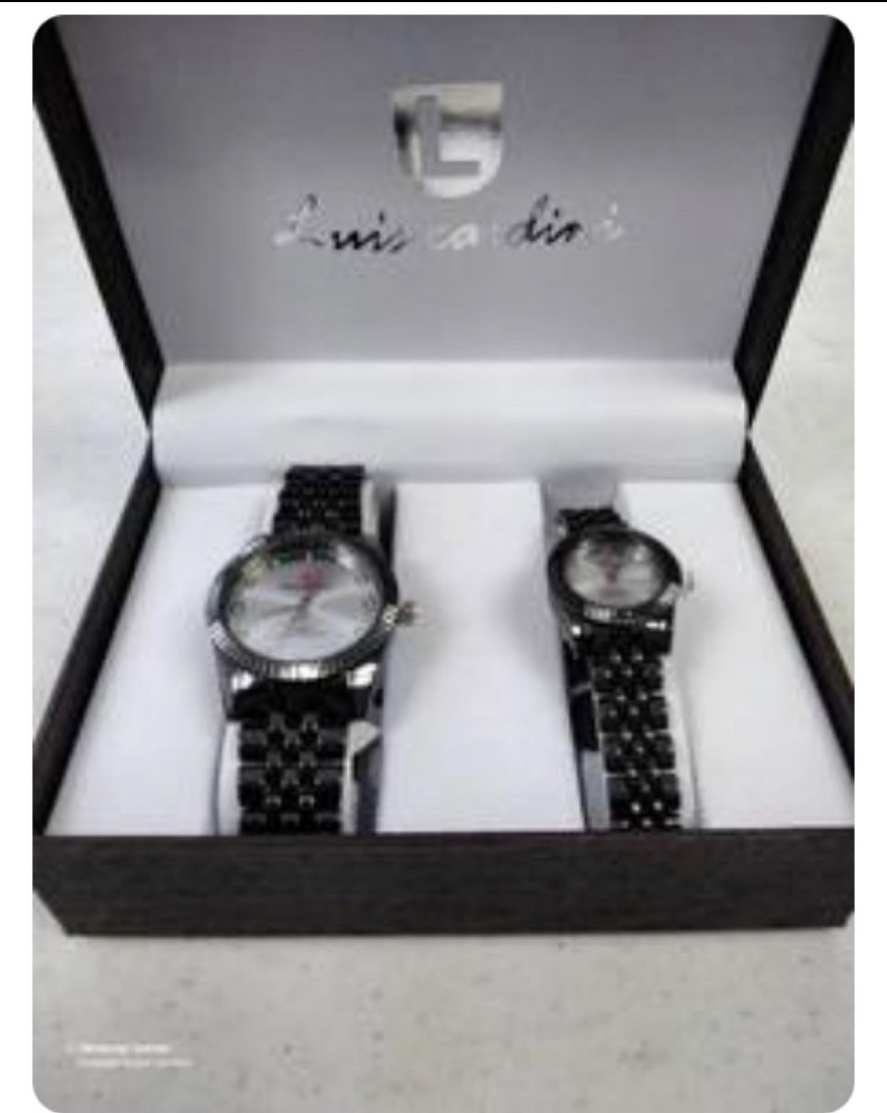 Luis Cardini His and hers Watch Set