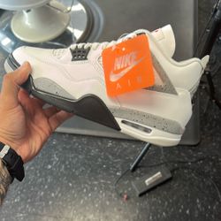 White Cement 4 Jordan Retro