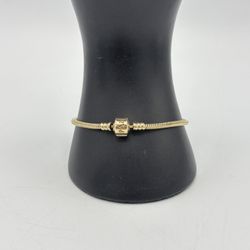 14kt 8” YG Pandora Bracelet