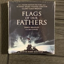 Audio Book Flags Of Our Fathers 5 CD Set Read By Barry Bostwick Factory Sealed