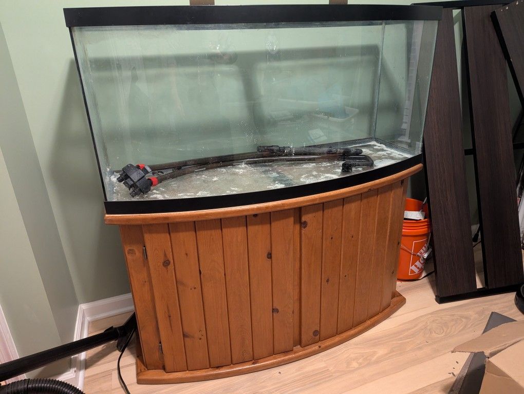 75 Gallon Aquarium with stand and filter