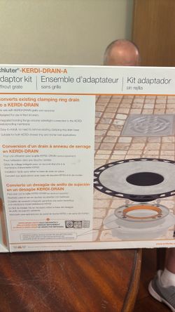 Kerdi Drain adaptor kit