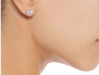 1ct CZ diamond earring by Kenneth Jaylane, new