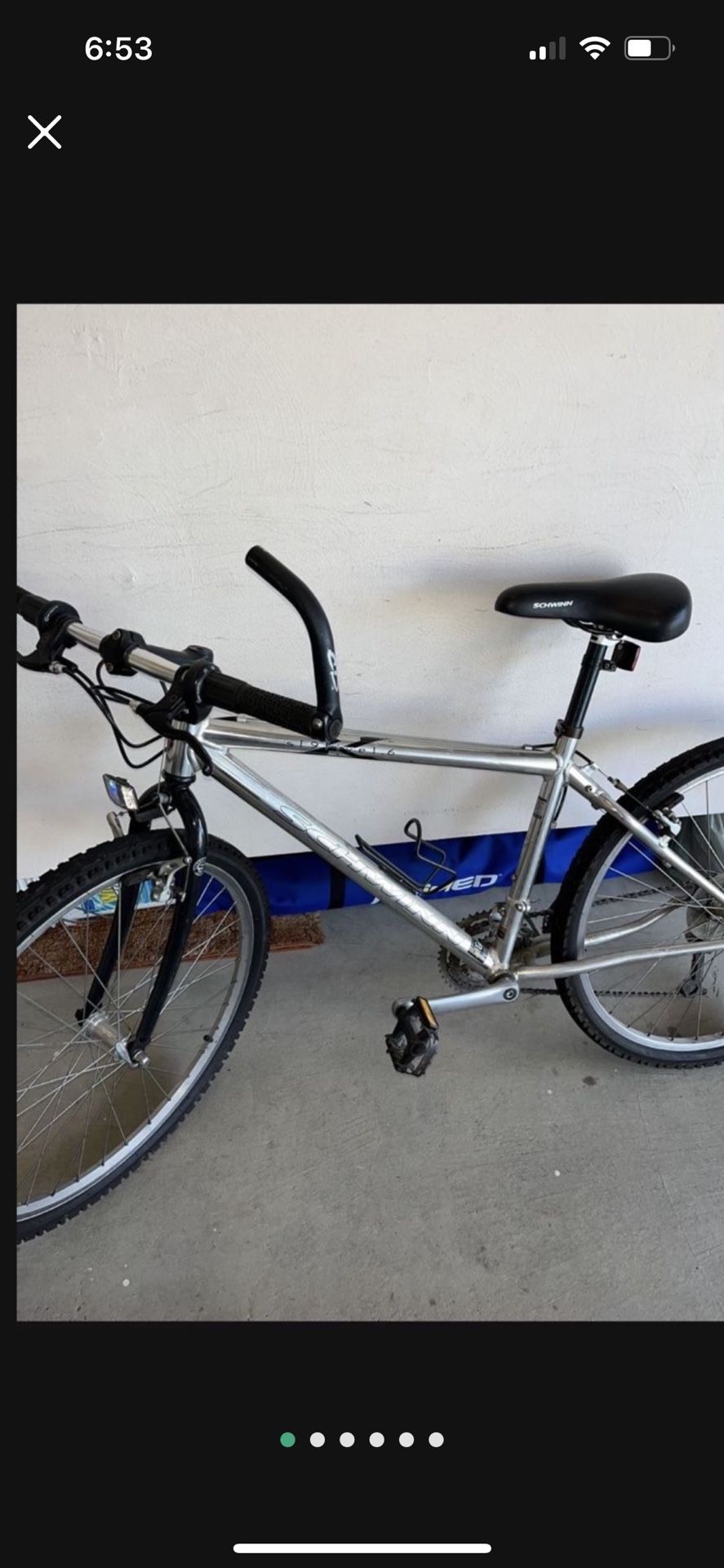 Bicycle - Mountain Bike- High end Schwinn was 750.00 new purchased at Gatto , asking 250.00 can deliver it not too far from Plum 