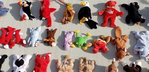 Lot of Beanie Babies 