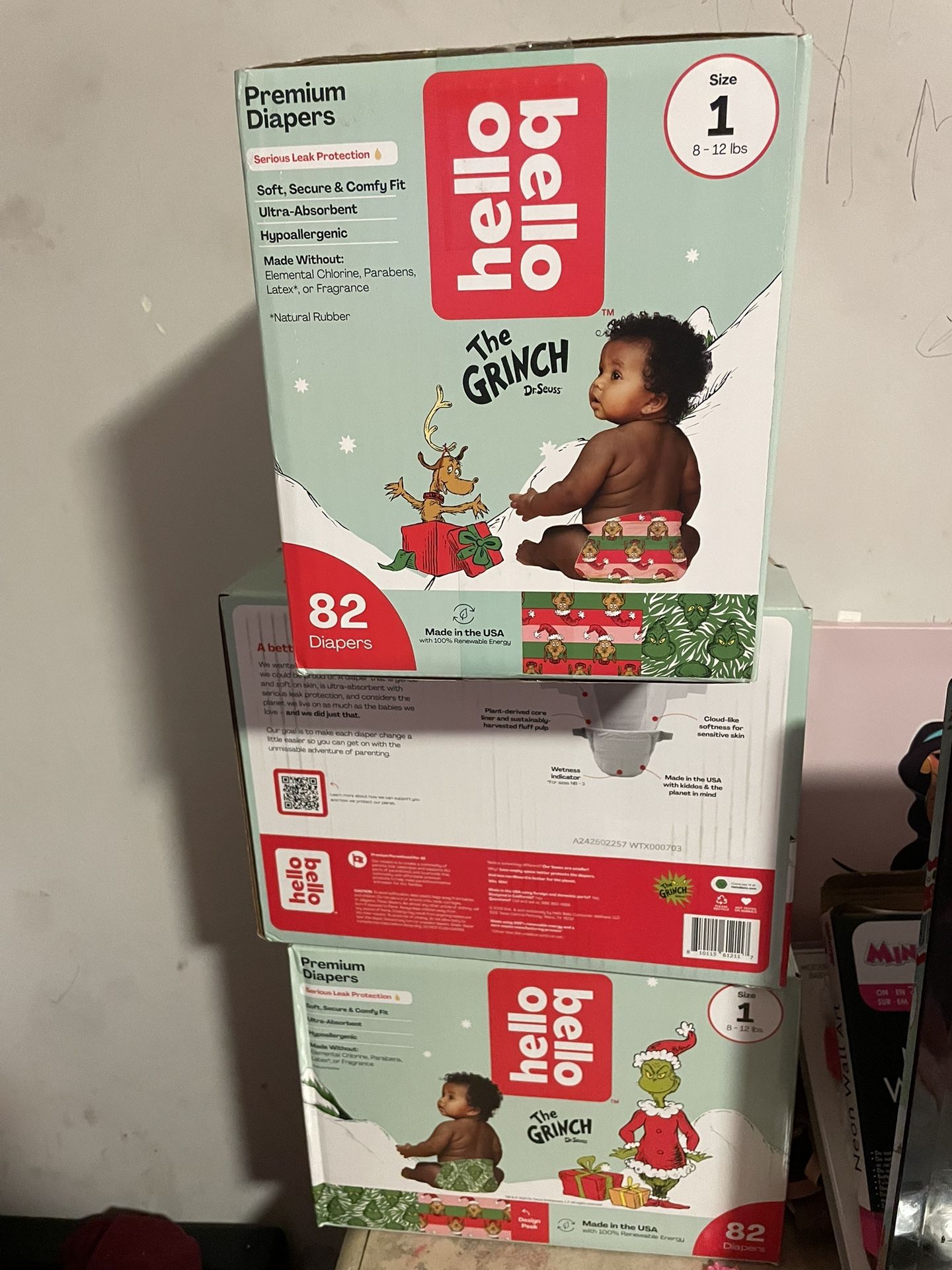 Hello Baby Diapers Size 1