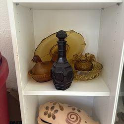 Various Antique Glass Item