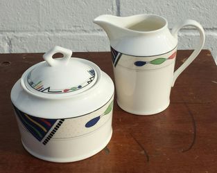 Mikasa Headline Cream & Sugar