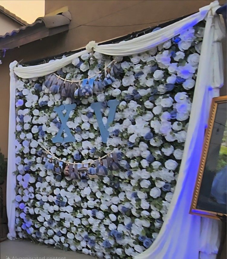Flower Wall / BackDrop For Sale
