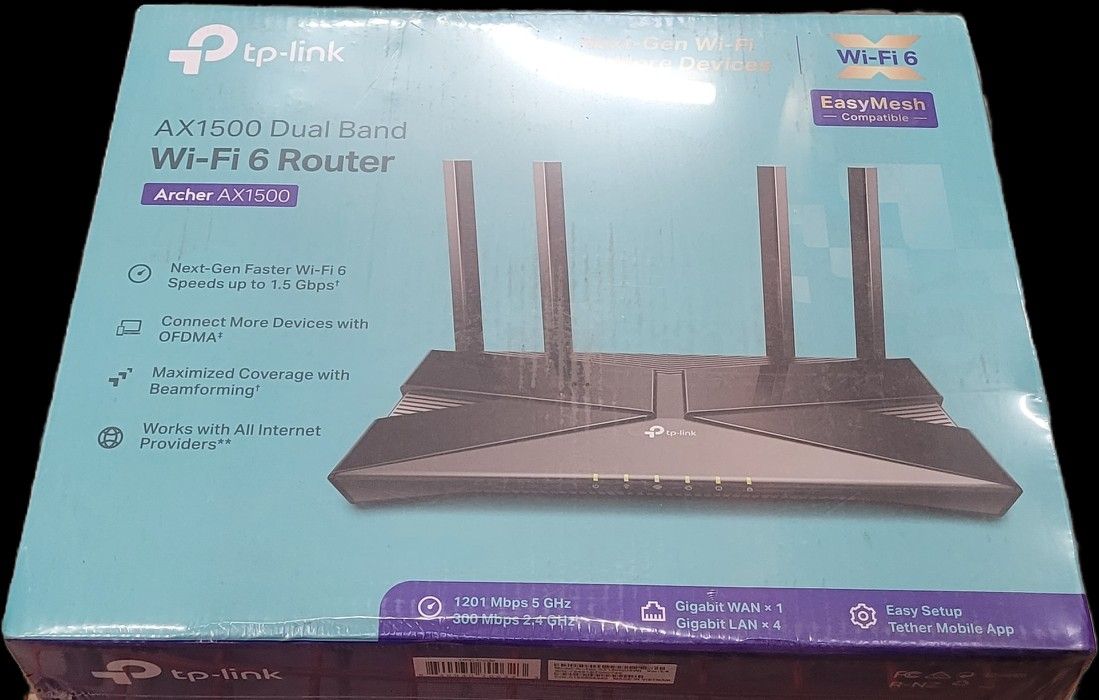 TP Link WiFi 6 router