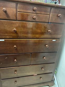 Stanley Bedroom Furniture Wood 4 piece
