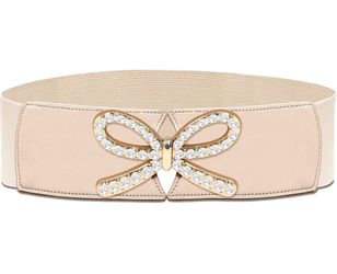 Rhinestone wait belt for dresses