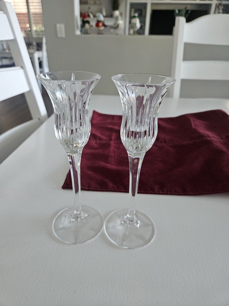 2 Mikasa Candle Stick Holders