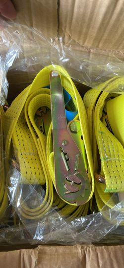 Brand New 14’ Ratchet Tie Down Straps, 12 Total.