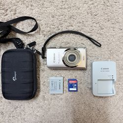 Canon IXY 10S Silver PowerShot SD3500 IS DIGITAL ELPH IXUS 210 5x zoom