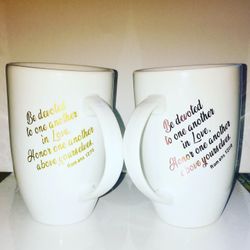 Custom made coffee Mug.