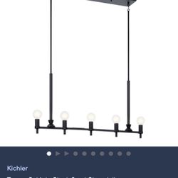 Brand New In Box Kichler Torvee 41” Chandelier Light