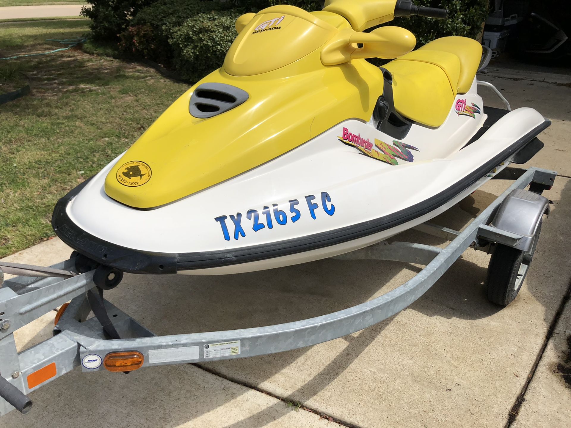 Jet ski 1998 Seadoo GTI lake ready for Sale in Grapevine, TX OfferUp