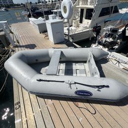 RU -250 Roll Up Inflatable Dinghy/5HP Mercury 