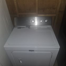 White clothes dryer