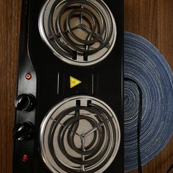New Ovente Double Burner Electric Stove – Never Used