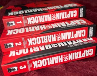 Leiji Matsumoto Manga Bundle – Captain Harlock (1–3) + Space Battleship Yamato Hardcover
