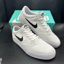 BRAND NEW Nike SB Charge Canvas White - Men’s Size 11