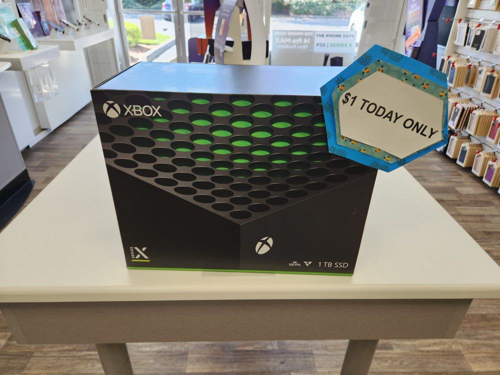 Xbox Series X 1TB Gaming Console- 90 DAY WARRANTY - $1 DOWN - NO CREDIT NEEDED 
