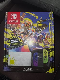 Splatoon Special Edition Switch OLED console