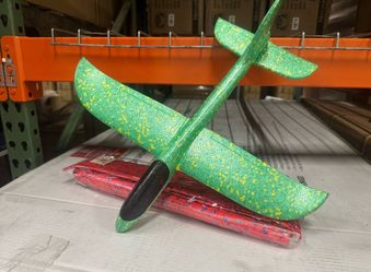 50pieces  EVA Foam Glider Airplane Hand Throw Flying Toy for Kids Outdoor