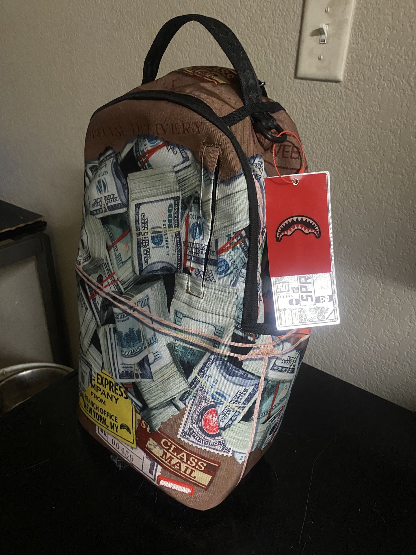 Brand New Sprayground βMoneyβ Backpack π°π₯ (With Tags)