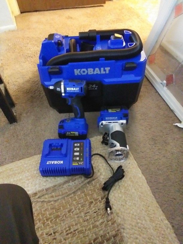 Kobalt 24 Volt Tool Set