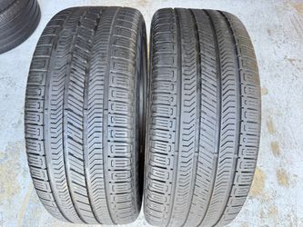 Four Premium Tires 275/45/20 Continental Cross Contact With 75-80% Left Like New Pair Mint • 