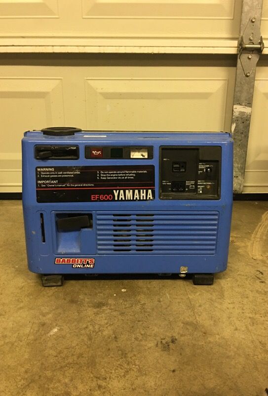 Generator-Yamaha EF600