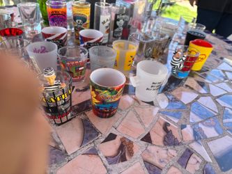 Souvenir Shot Glass Collection Mixed Lot