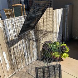 Three dog Cage