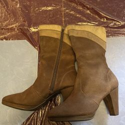 SUADE BROWN BOOTS 