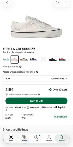 Vans Pearlized Marshmallow