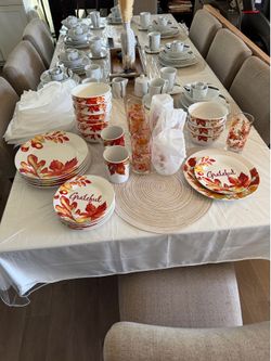 Festive Fall Dinner Set