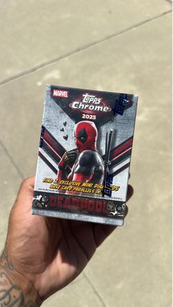 Topps Chrome 2025 Marvel Deadpool $60