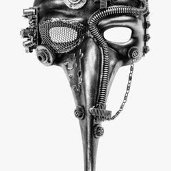 Steampunk, Bird Beak Masquerade Mask